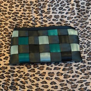 Harveys Vintage Mixed Green Woven Shamrock Hip Pack